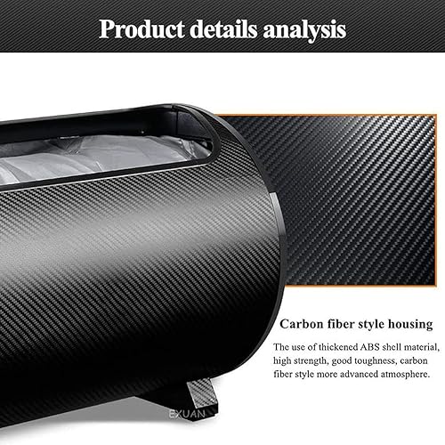 Miniatura 7 de BYOKA Cubierta de coche totalmente automática con control remoto, toldo a prueba de sol, toldo totalmente automático movible, protección del