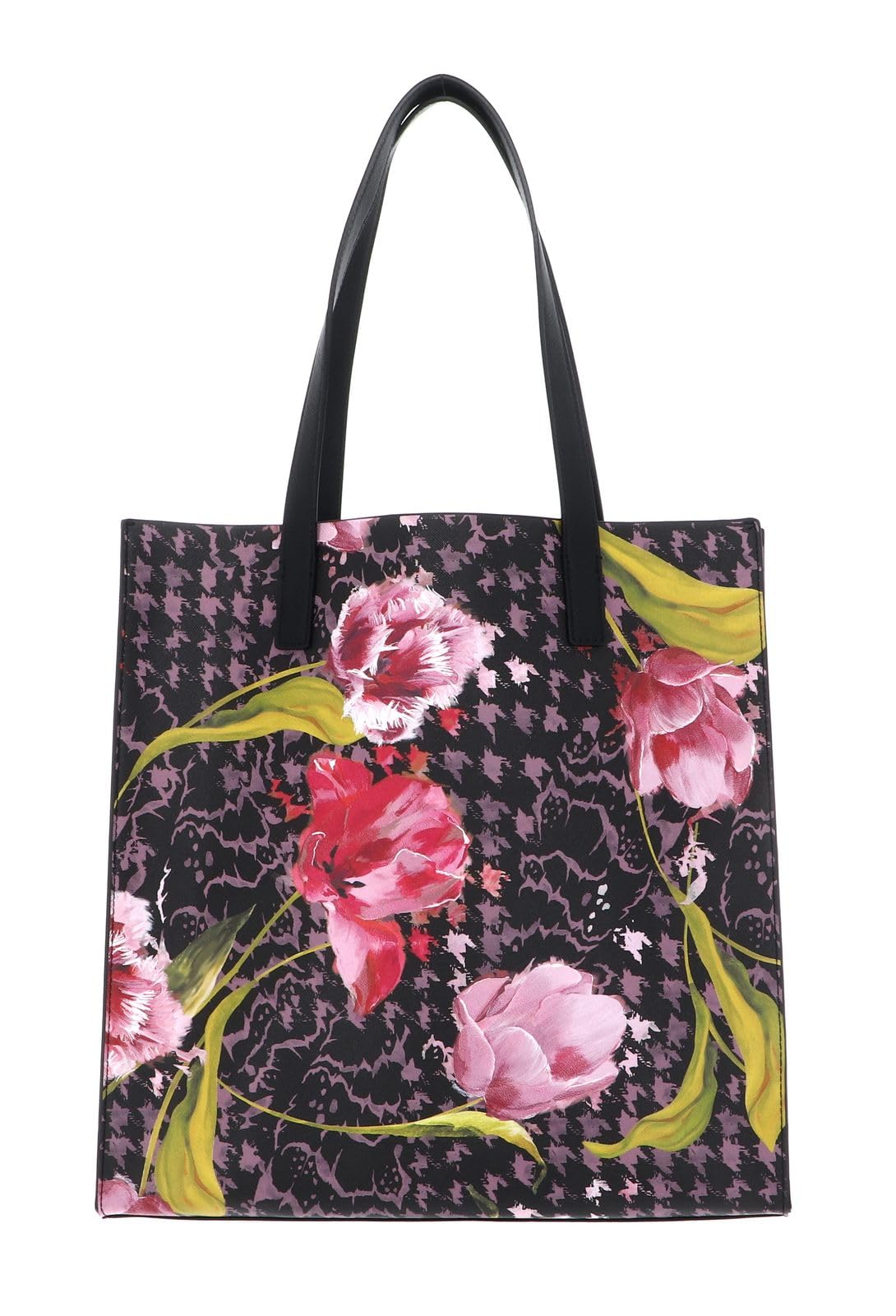 Ted Baker Tullsa - Bolso grande, diseño floral, color negro