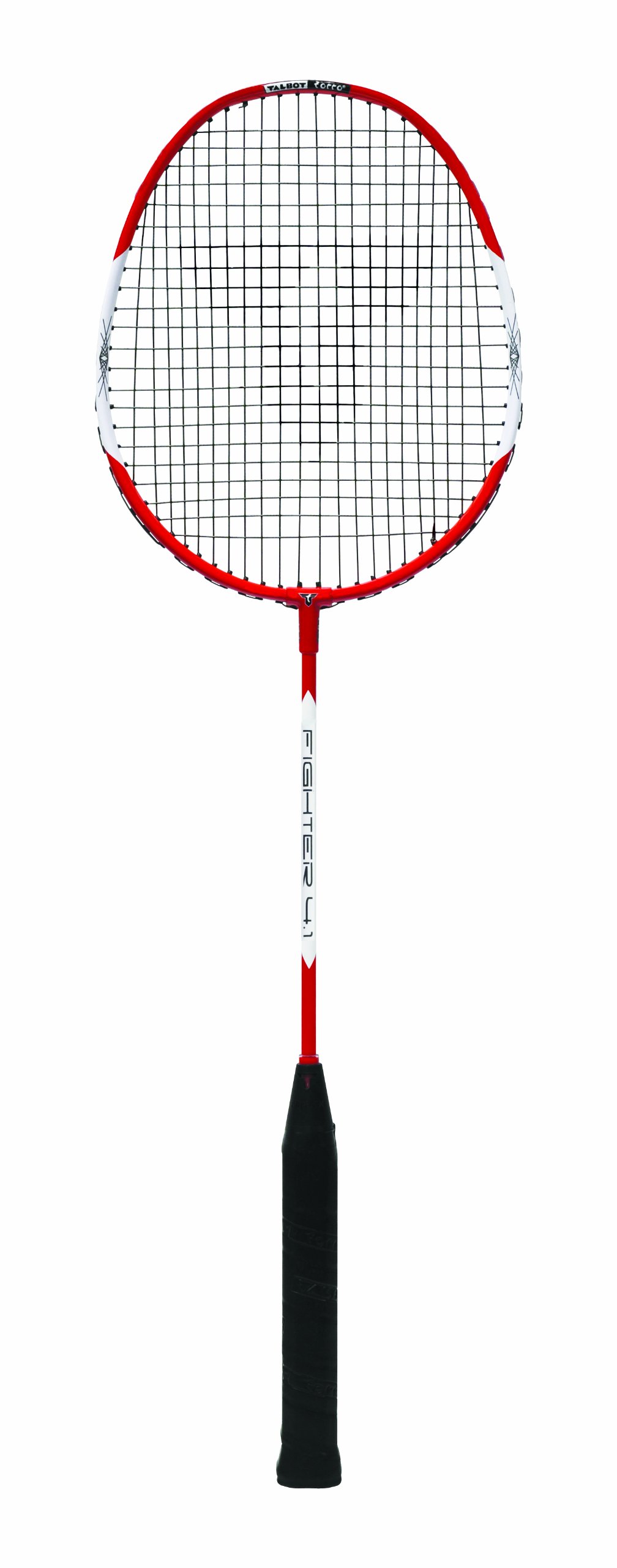 Talbot Torro Badminton-Schläger Fighter 4.1, red-White, 69 x 29 x 3 cm