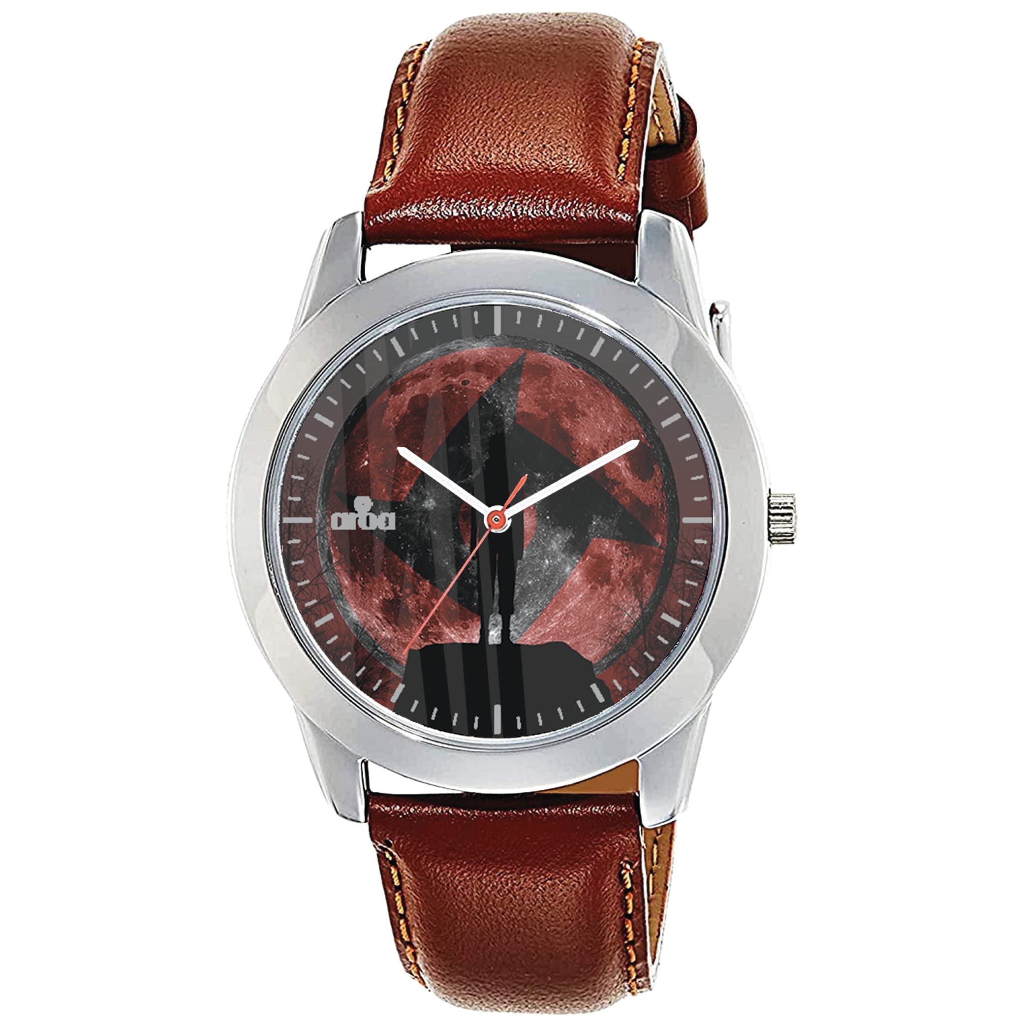 AROA Watch for Men with Shisui Uchiha Mangekyo Sharingan Model :535 in Black Metal Type Rubber Analog Watch Black Dial for Men Stylish Watch for Boys (B0C4PWF43K) Amazon Price History, Amazon Price Tracker