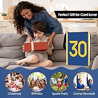 Vista 5 de Carpeta de tarjetas de baloncesto con mangas, 400 bolsillos, tarjetero de baloncesto #30 para tarjetas intercambiables, organizador de carpetas