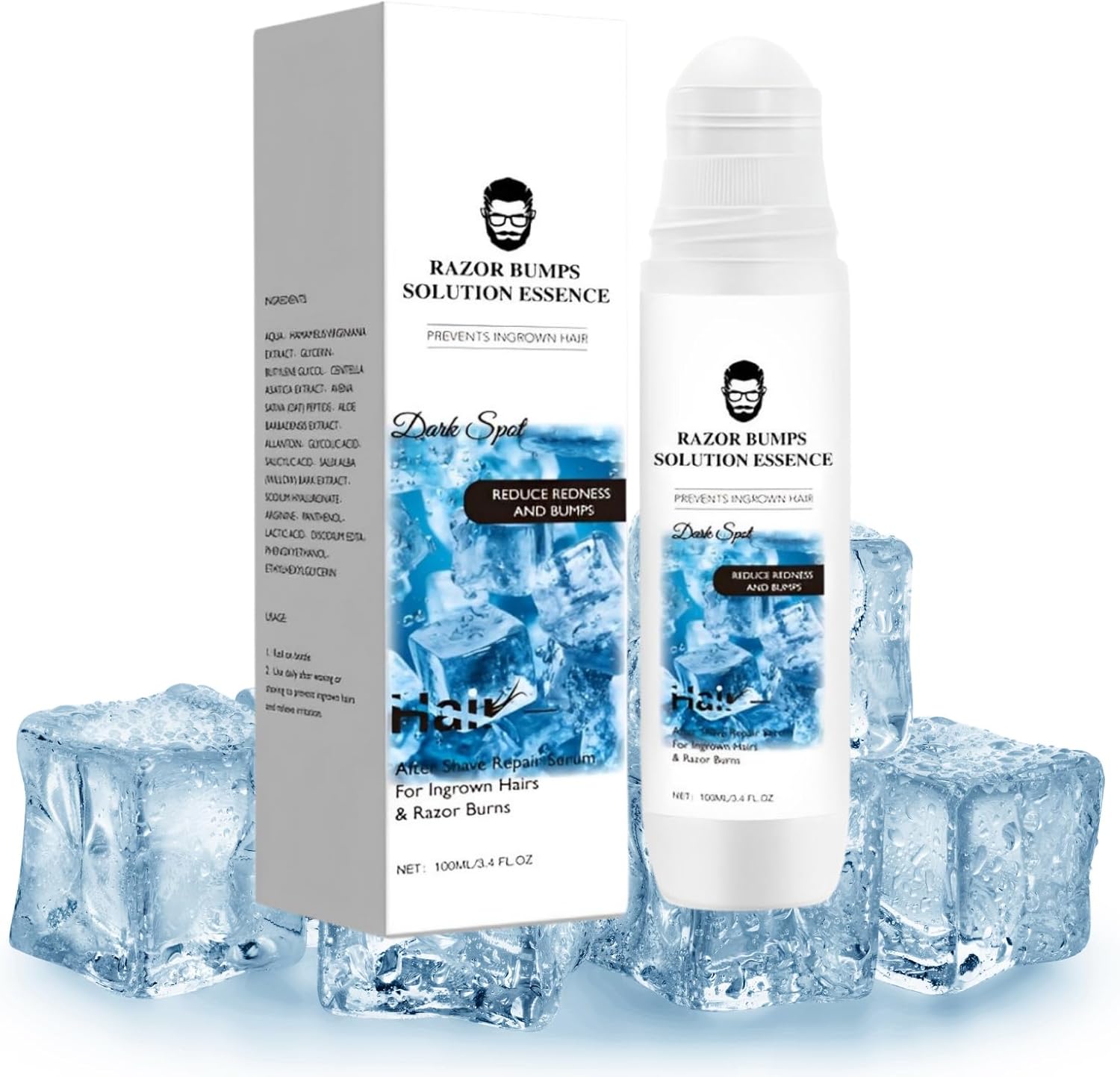 SHEBEEDO Razor Bumps Treatment For Men And Women Ingrown Hair Solution Post Shave Balm Unisex Skin Care Agent