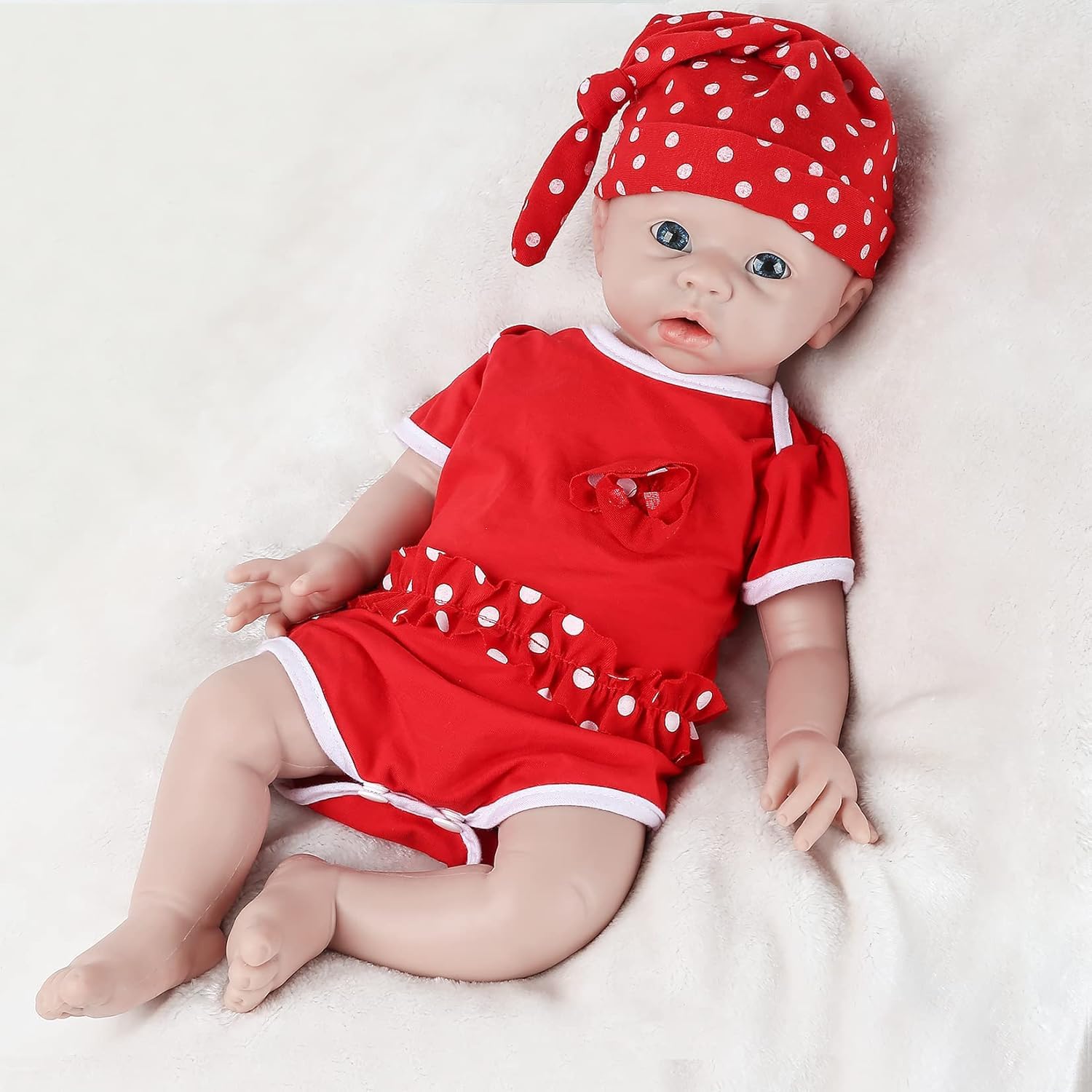 Photo 1 of IVITA 14" Silicone Baby Doll