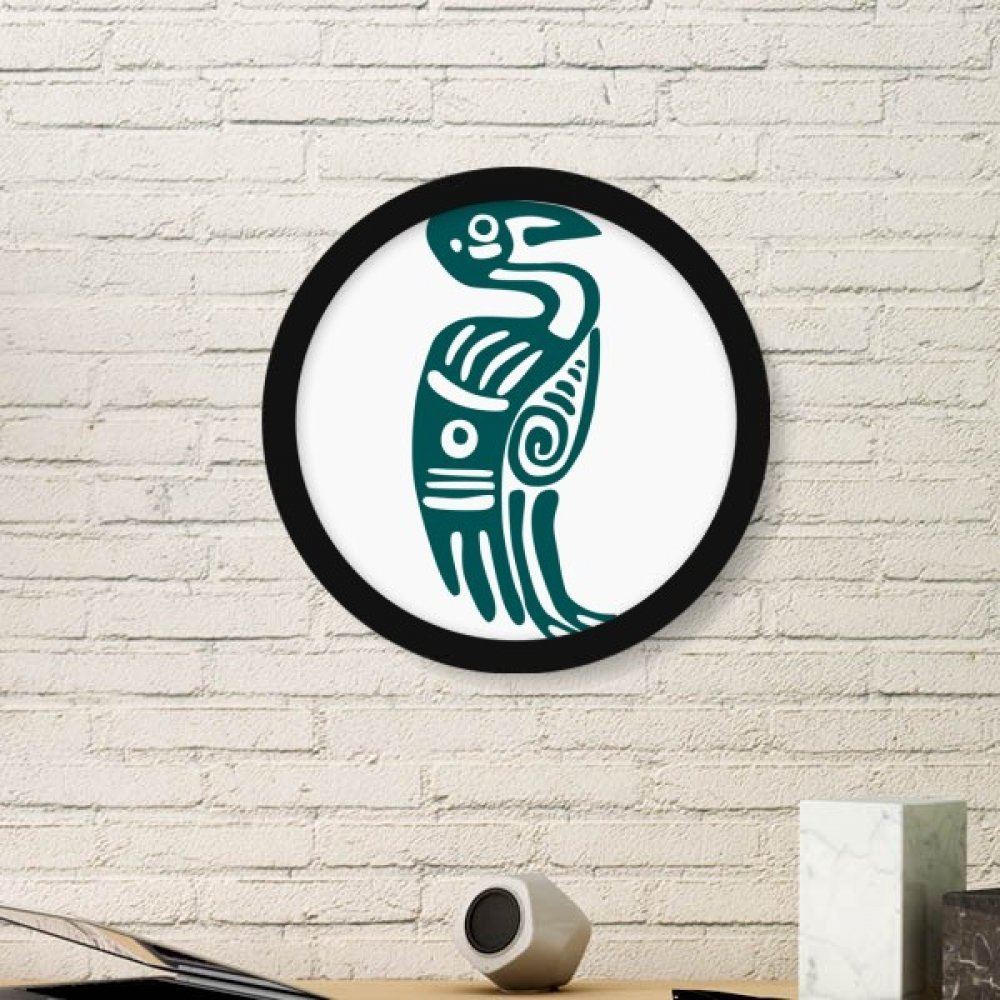 Mexique Totems tableau rond aigle mexicain pour créer un salon ethnique et chaleureux