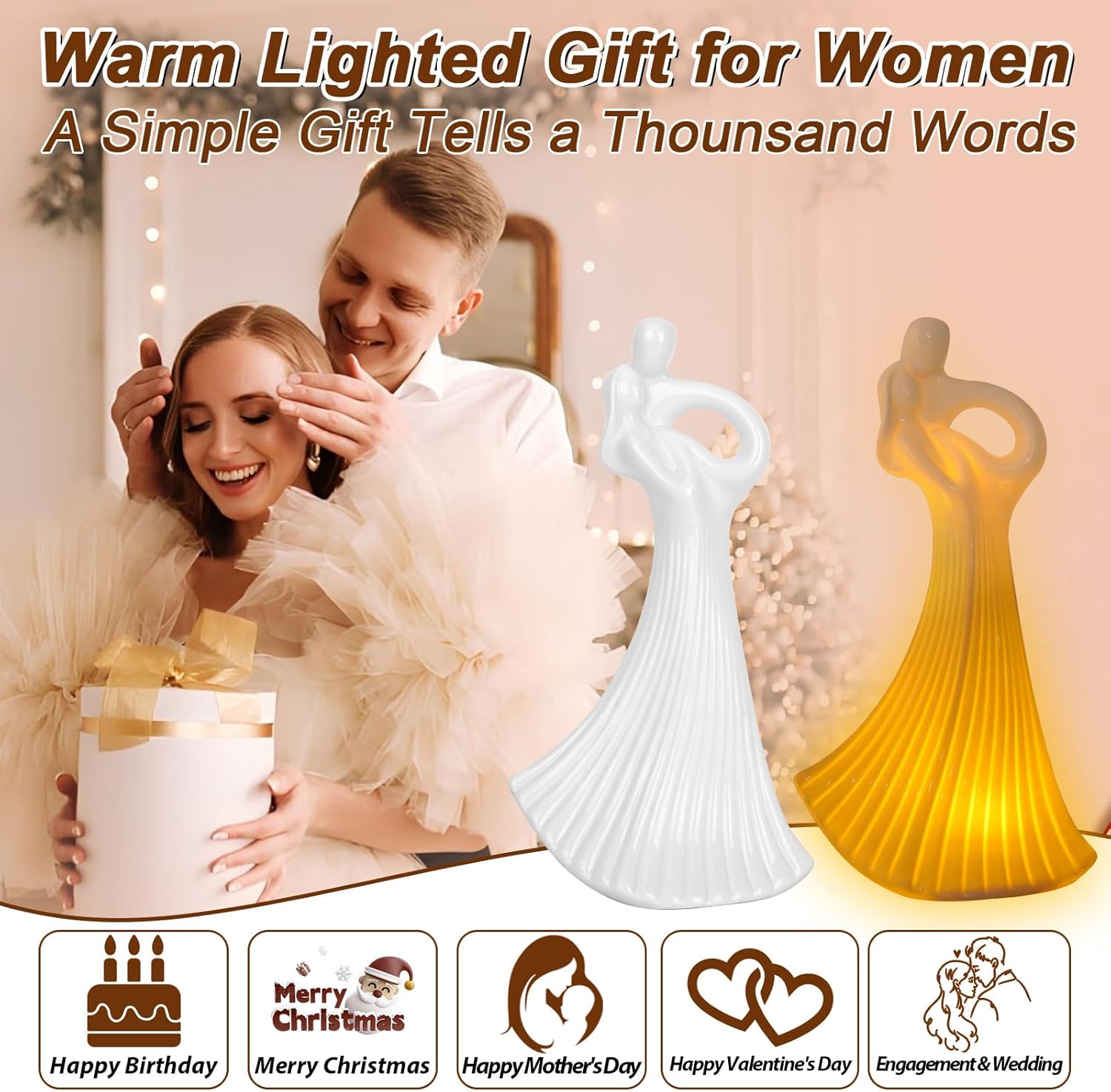 Beagle - Inspired Funny Hand Towels and Romantic Gift for Couples, Anniversary, Wedding, Valentines & Home Décor