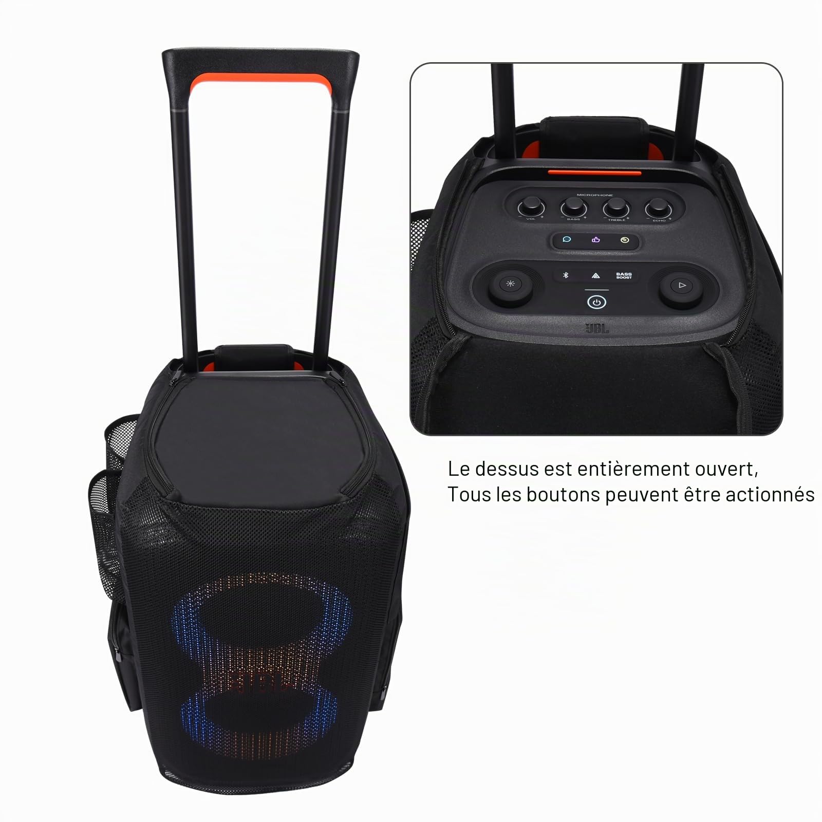 Housse de protection pour haut-parleur multifonction JBL PartyBox Stage 320