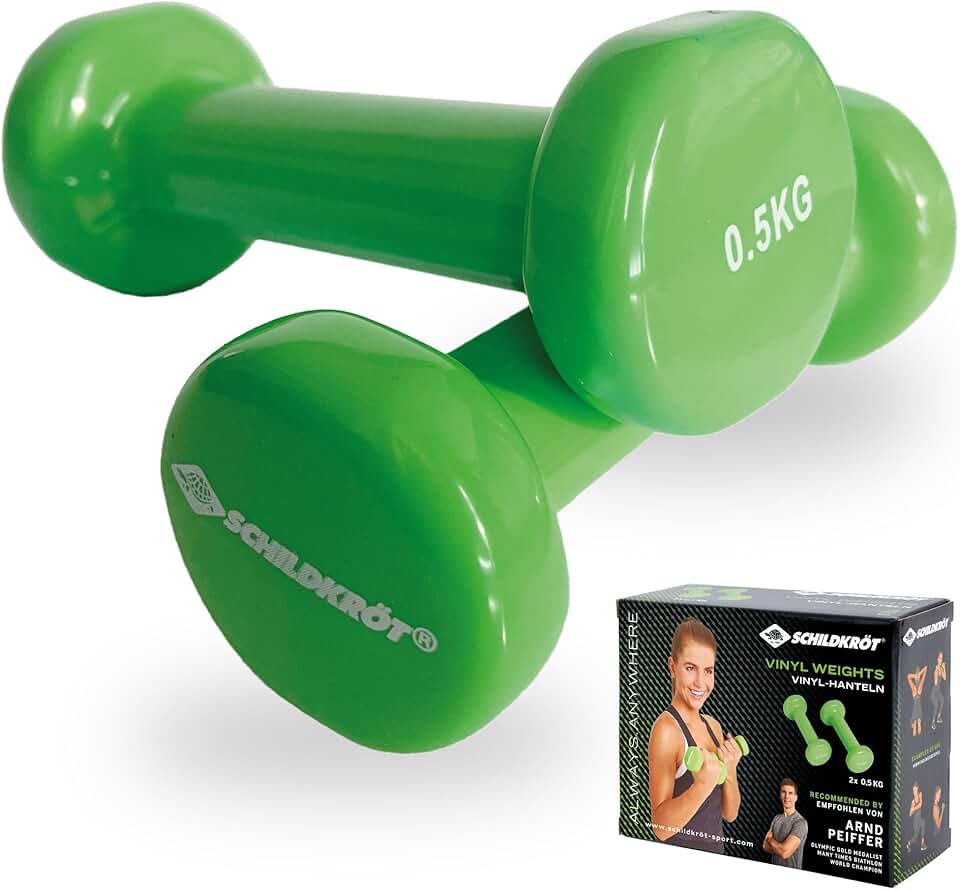 Schildkröt Fitness Paire d'Haltères en Vinyle