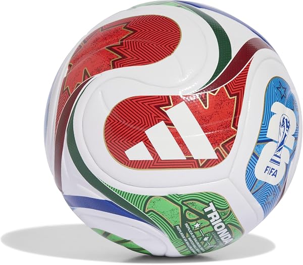 Adidas FIFA World Cup 26 Trionda League Street Ball JD8035, Palloni da calcio unisex, bianco, taglia 5