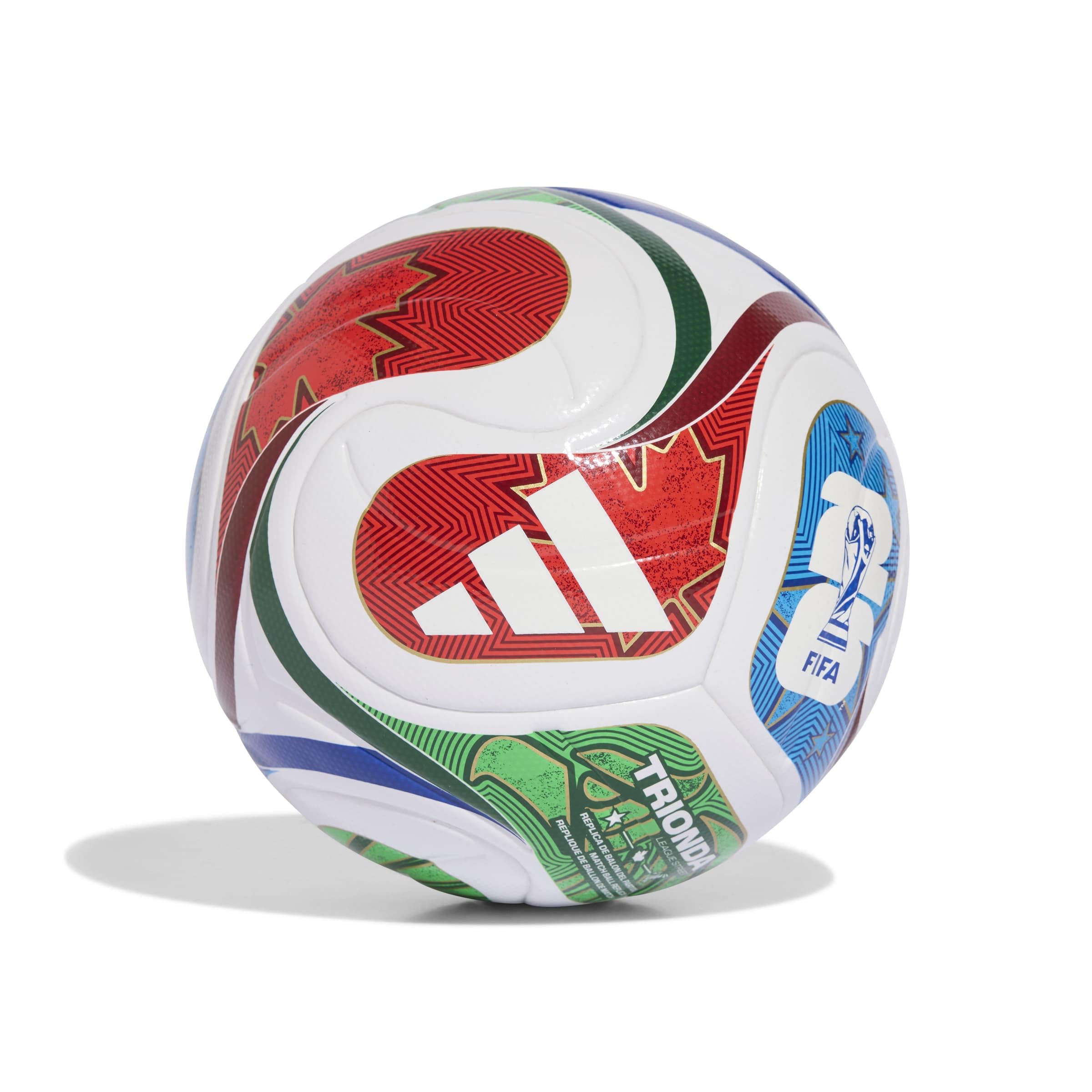 Adidas FIFA World Cup 26 Trionda League Street Ball JD8035, Palloni da calcio unisex, bianco, taglia 5