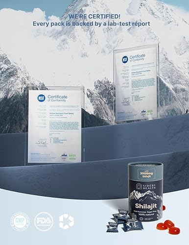 Miniatura 4 de Shilajit - Gomitas Shilajit puras del Himalaya para hombres, 3000 mg de Shilajit de grado platino para mujeres y hombres, refuerzo de energía