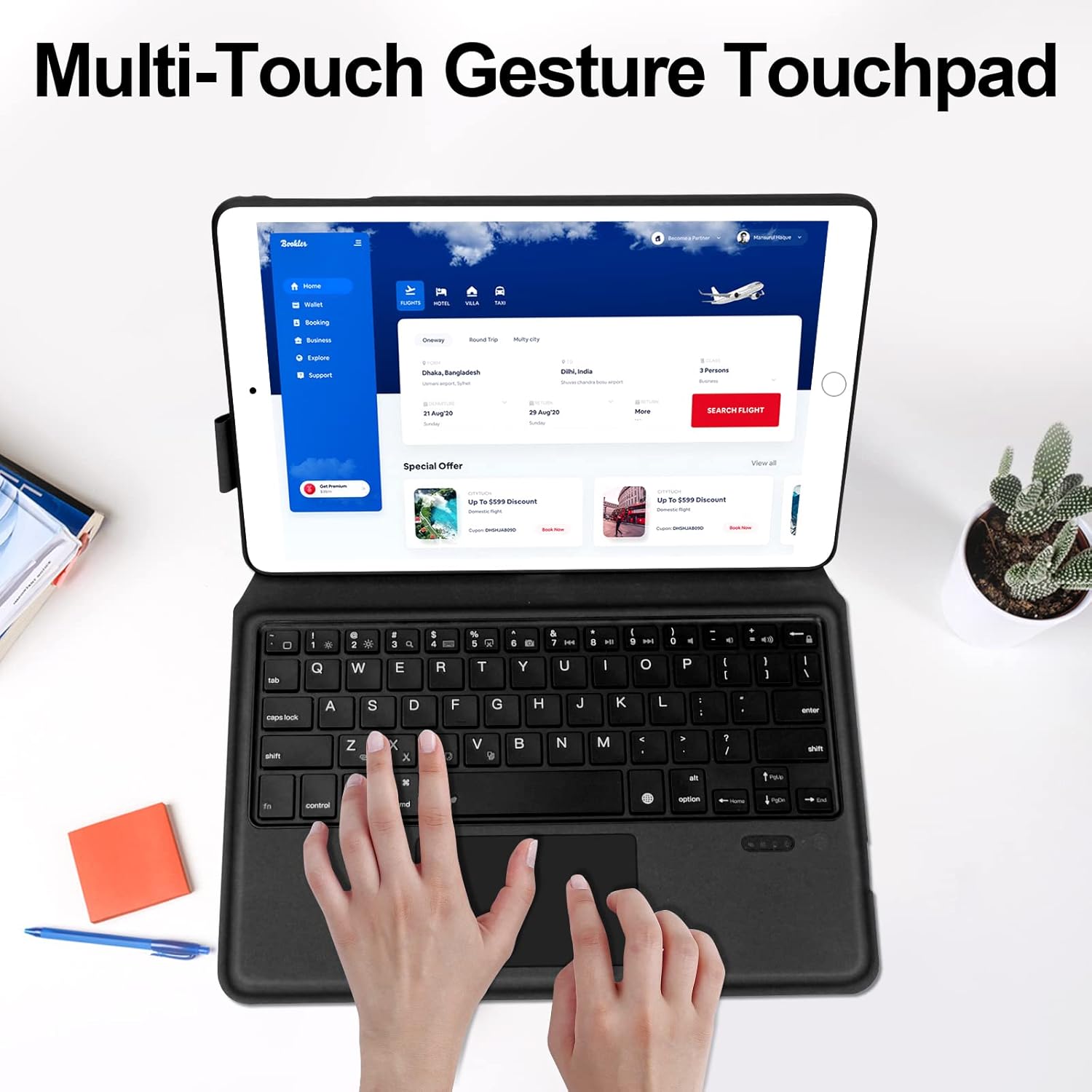 FINTIE Hybrid Case For IPad 6th/5th Gen (2018-2017) And IPad Air 2/Air 1 (2014-2013) - 9.7 Inch Shockproof Hard Shell Clear Cover With Pencil Holder