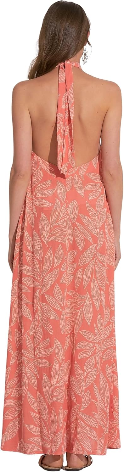 ELAN Women's Twist Halter Maxi Dress - Image 3