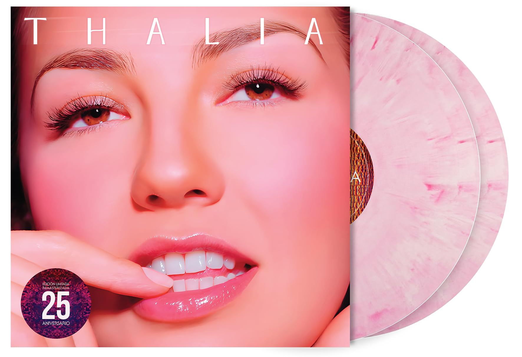 THALIA - Arrasando (25th Anniversary Edition) - Vinyl (pink marbled vinyl 2xLP)