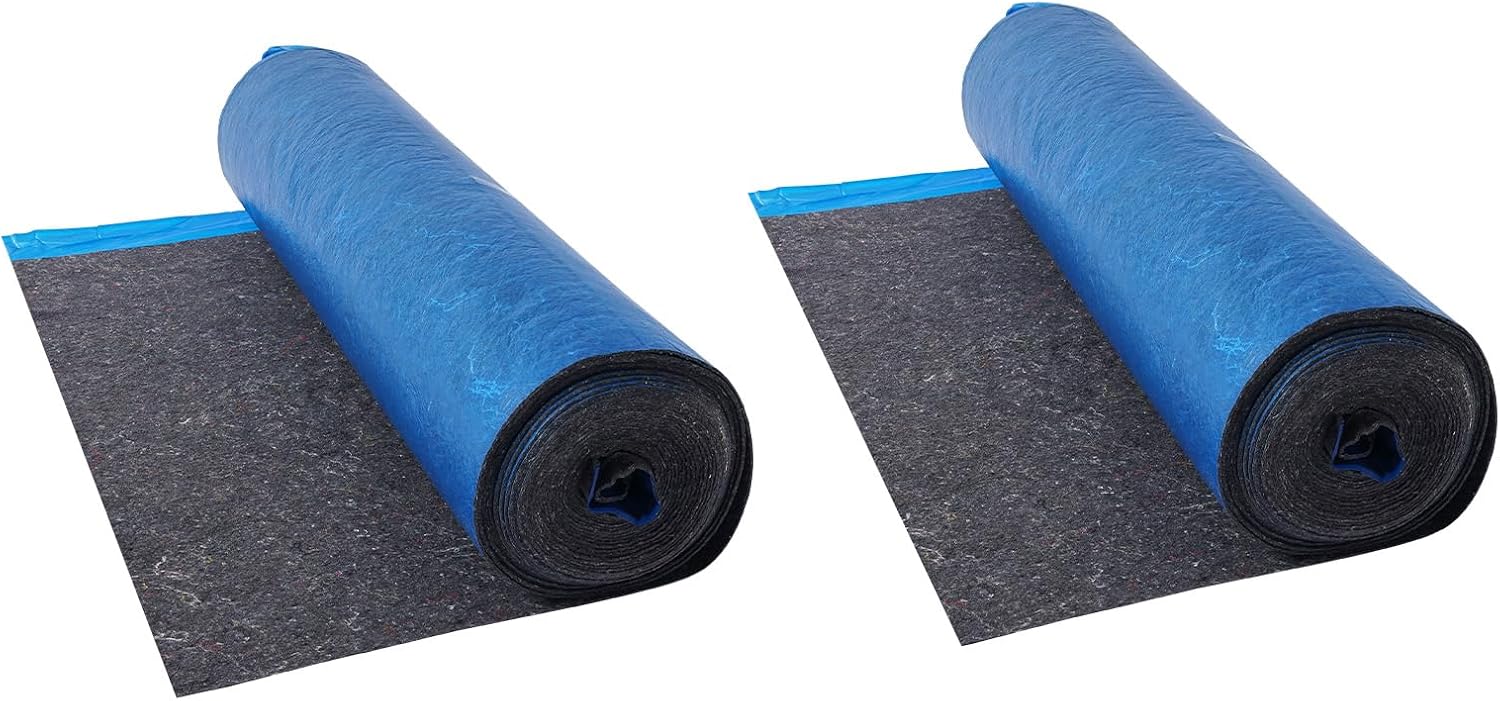 VEVOR Floor Underlayment 400 sq. ft, 3mm Laminate…