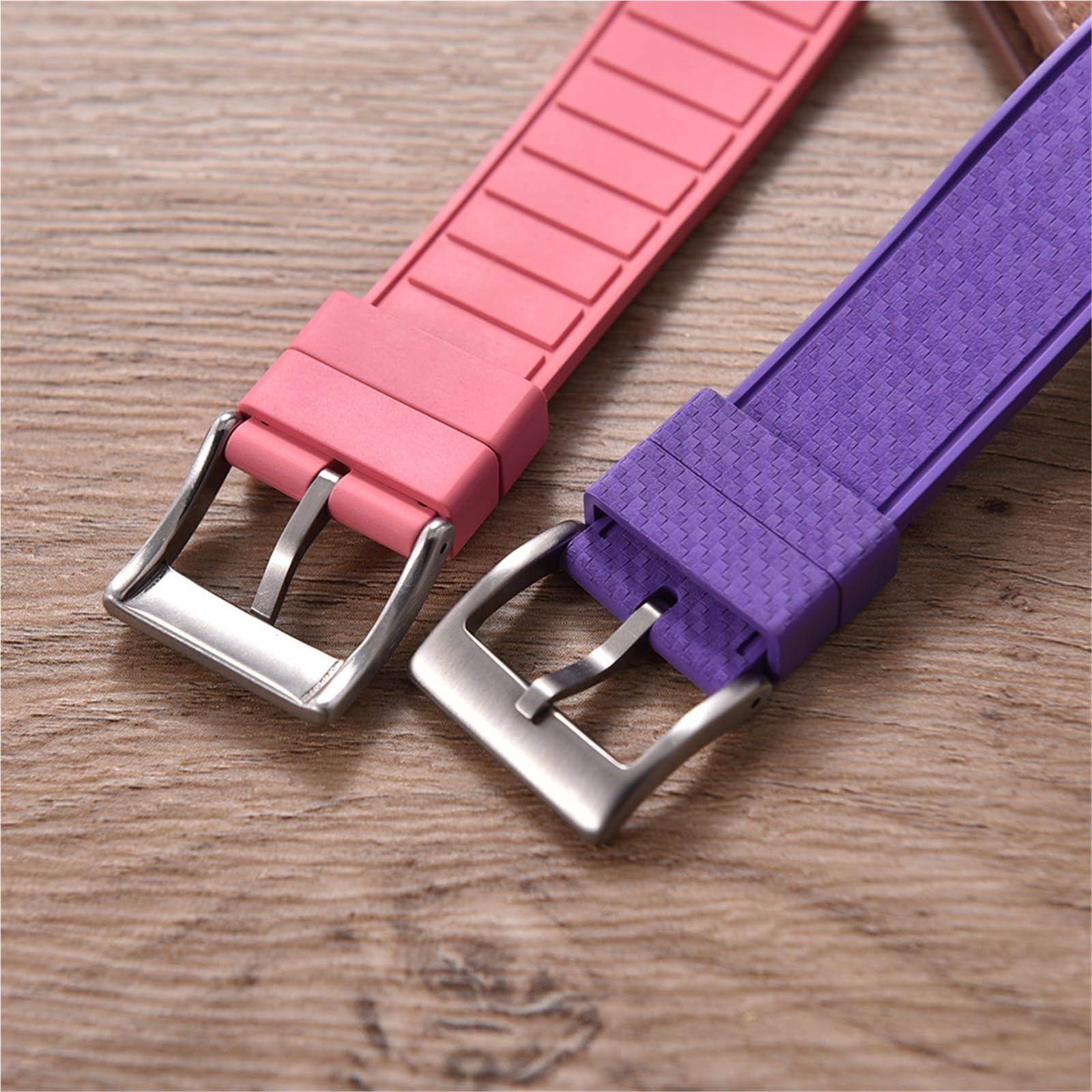 Generico Cinturino per orologio sportivo da immersione 20 mm 22 mm: gomma a sgancio rapido, impermeabile e flessibile