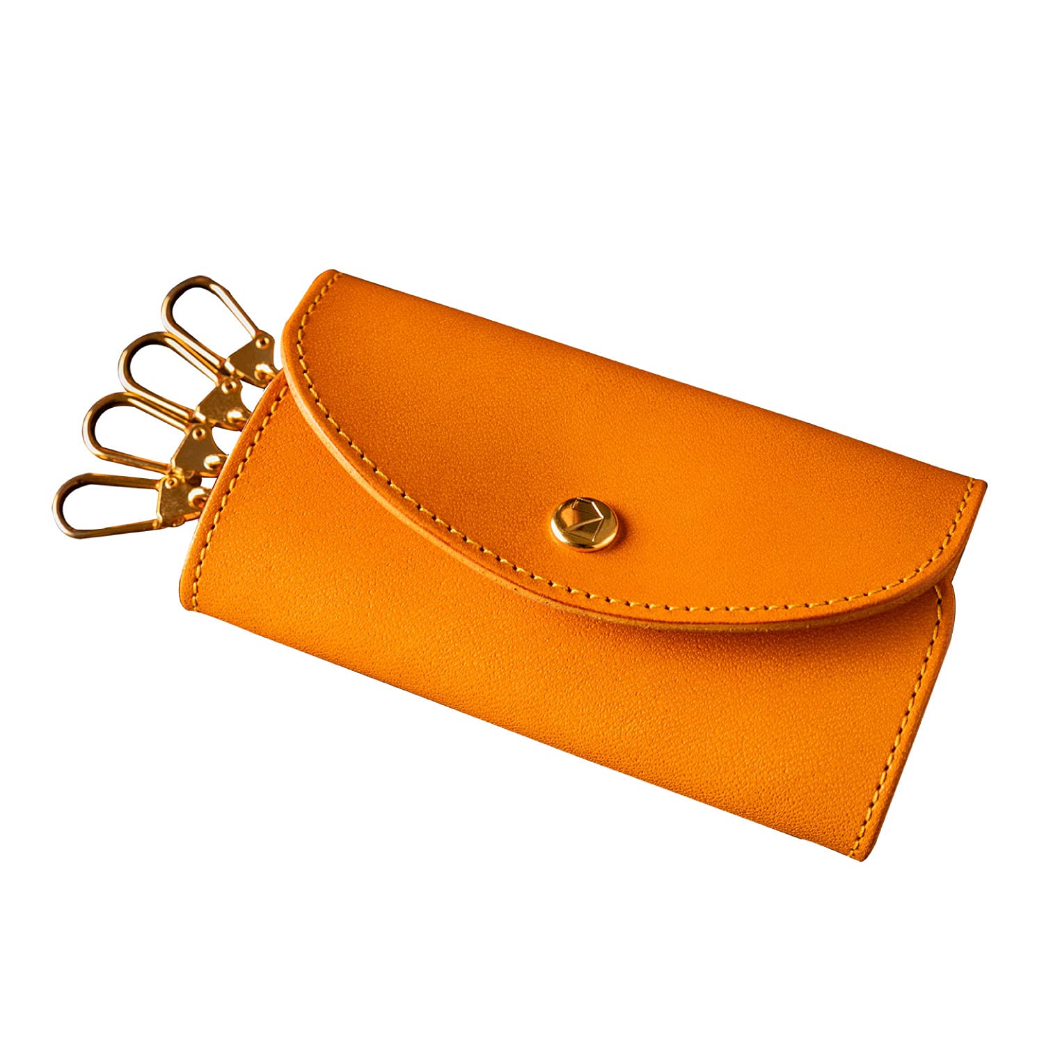 アム デ マス キーケース 栃木レザー 本革 日本製 キーホルダー 本金 メッキ 4 [ [アム デ マス] キーケース 栃木レザー 本革 日本製 キーホルダー 本金 メッキ 4連 カード 収納 鍵 KC-026