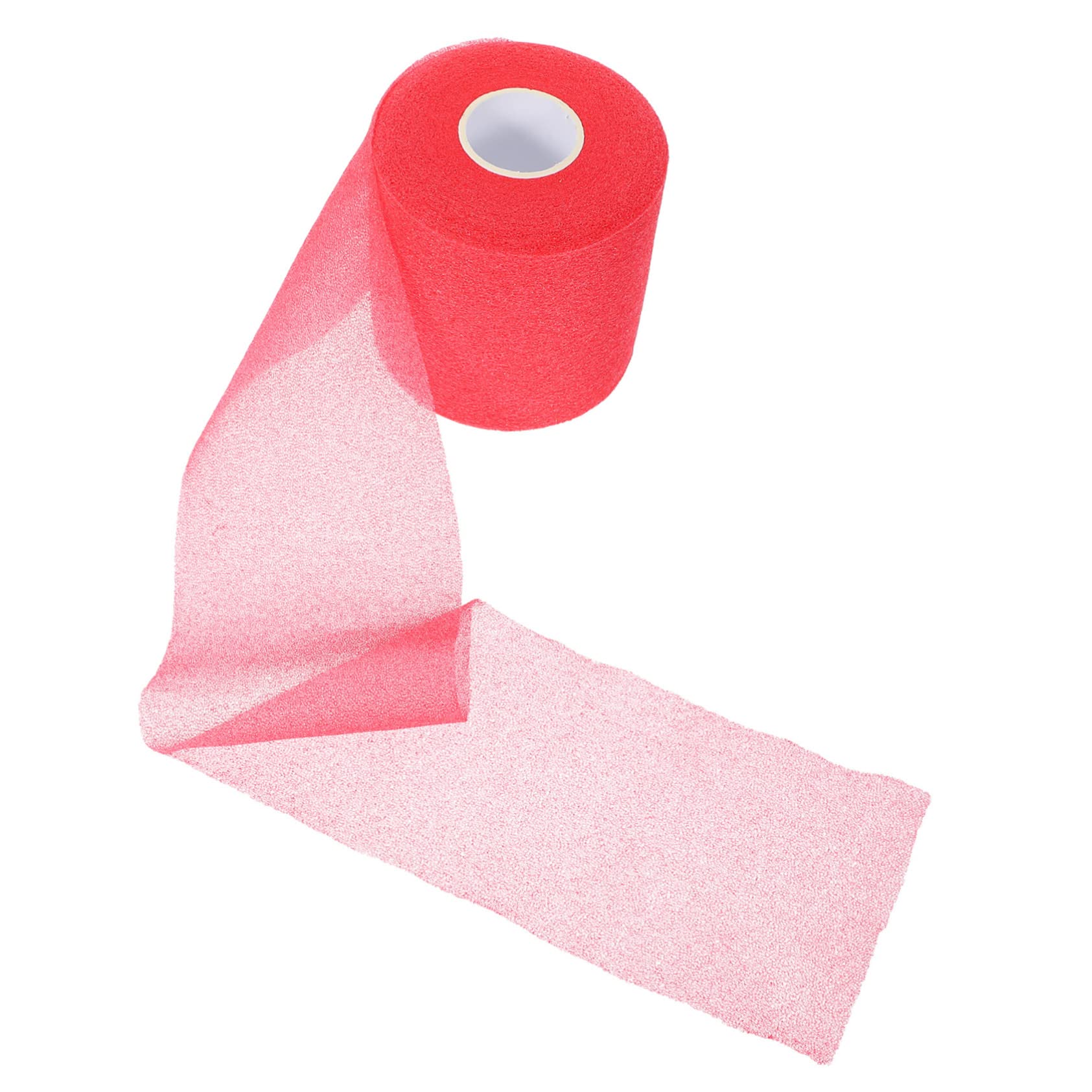 FRCOLOR 1 Roll Breathable Athletic Tape Multi Function Cuttable Sports Wrap for Racket Shock Absorption for Ankle Wrist