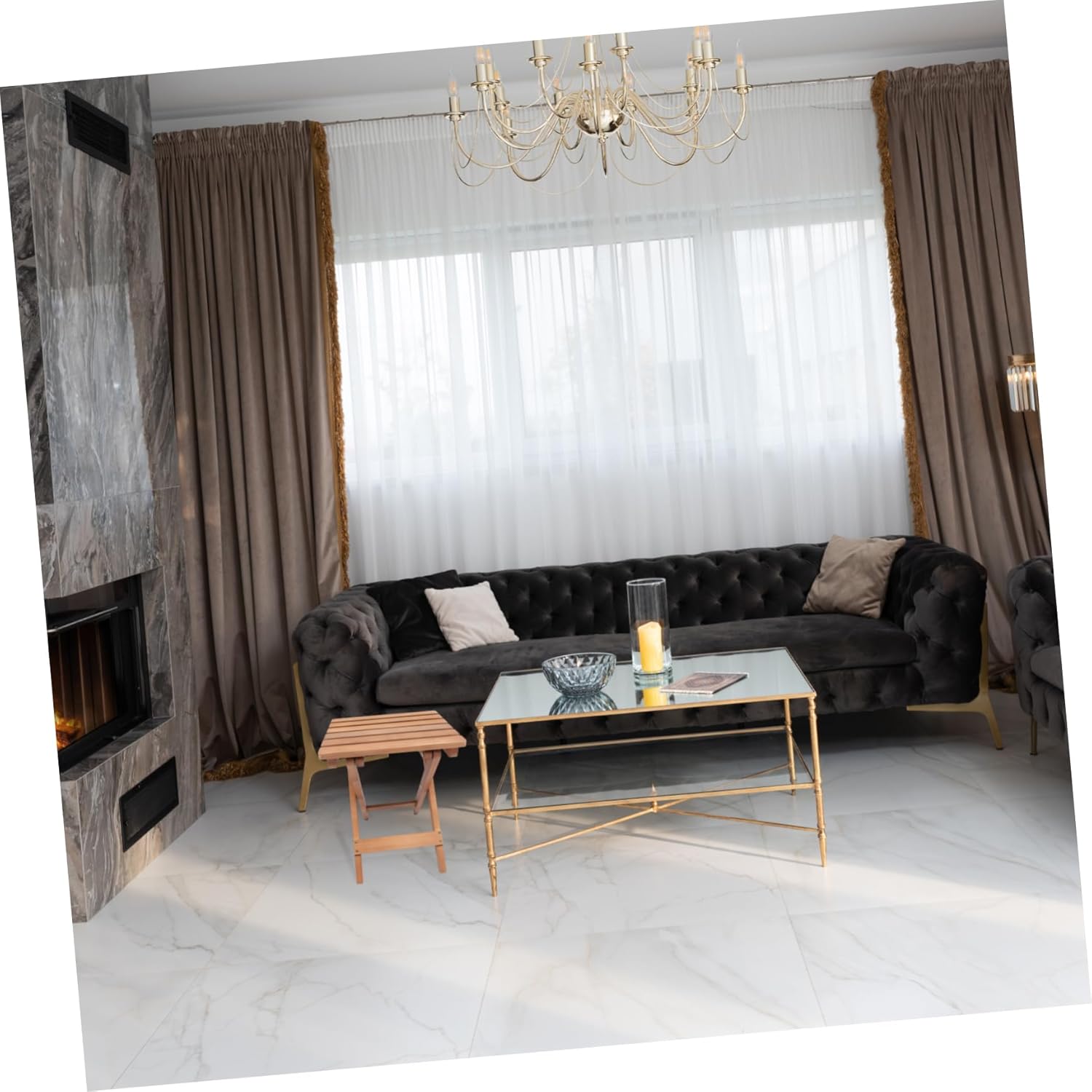 1pc Wooden Chair Chic Solid Sturdy Strip Stool for Kitchen and Garden Use Easy to Clean No Installation Required