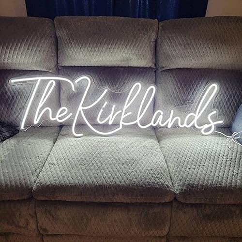 Vista 68 de Letreros LED de neón personalizados para decoración de pared de dormitorio, boda, fiesta de cumpleaños, decoración del hogar, letrero de neón