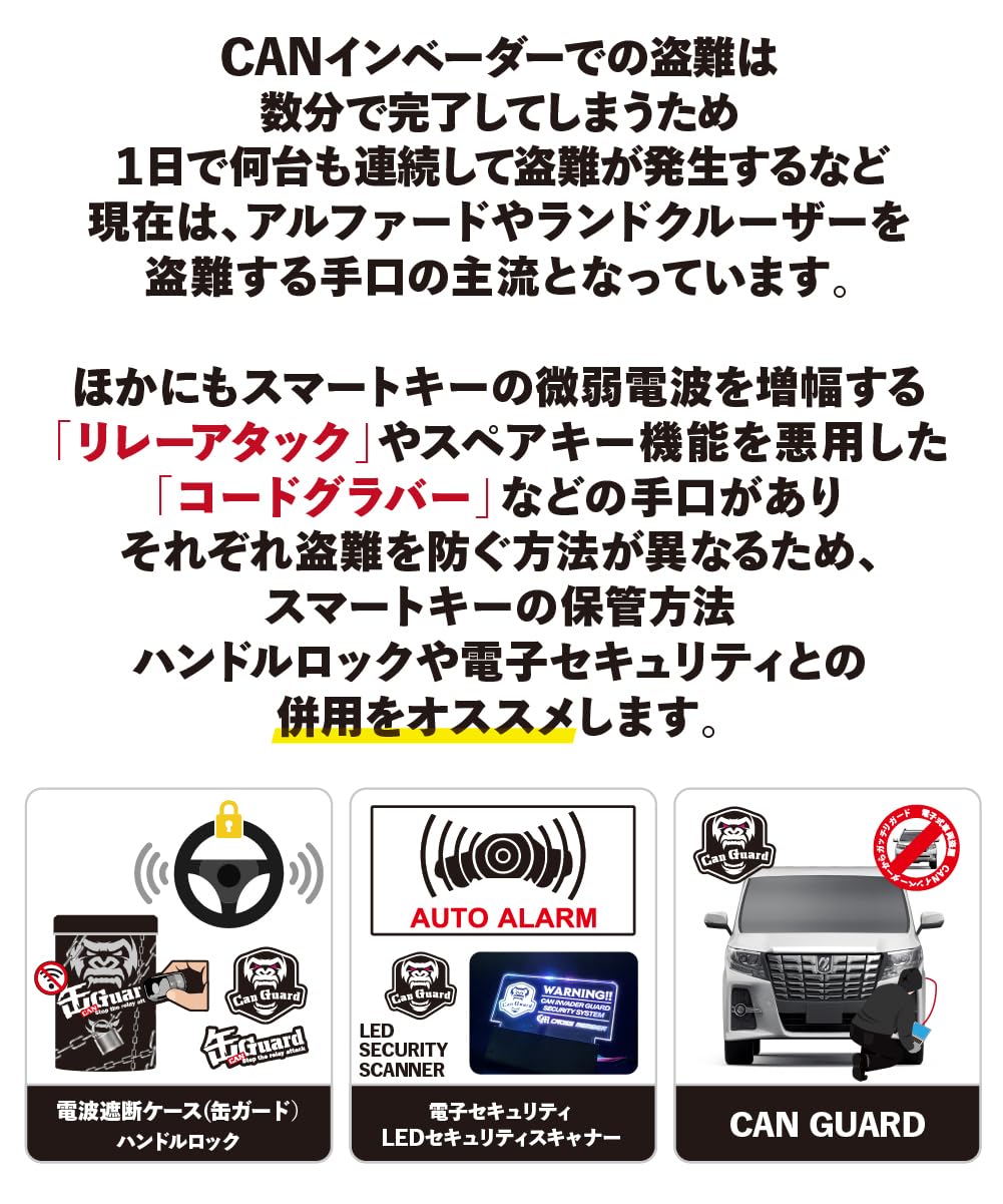 Amazon | 【CANガード】新型 40 専用 アルファード・ヴェルファイア