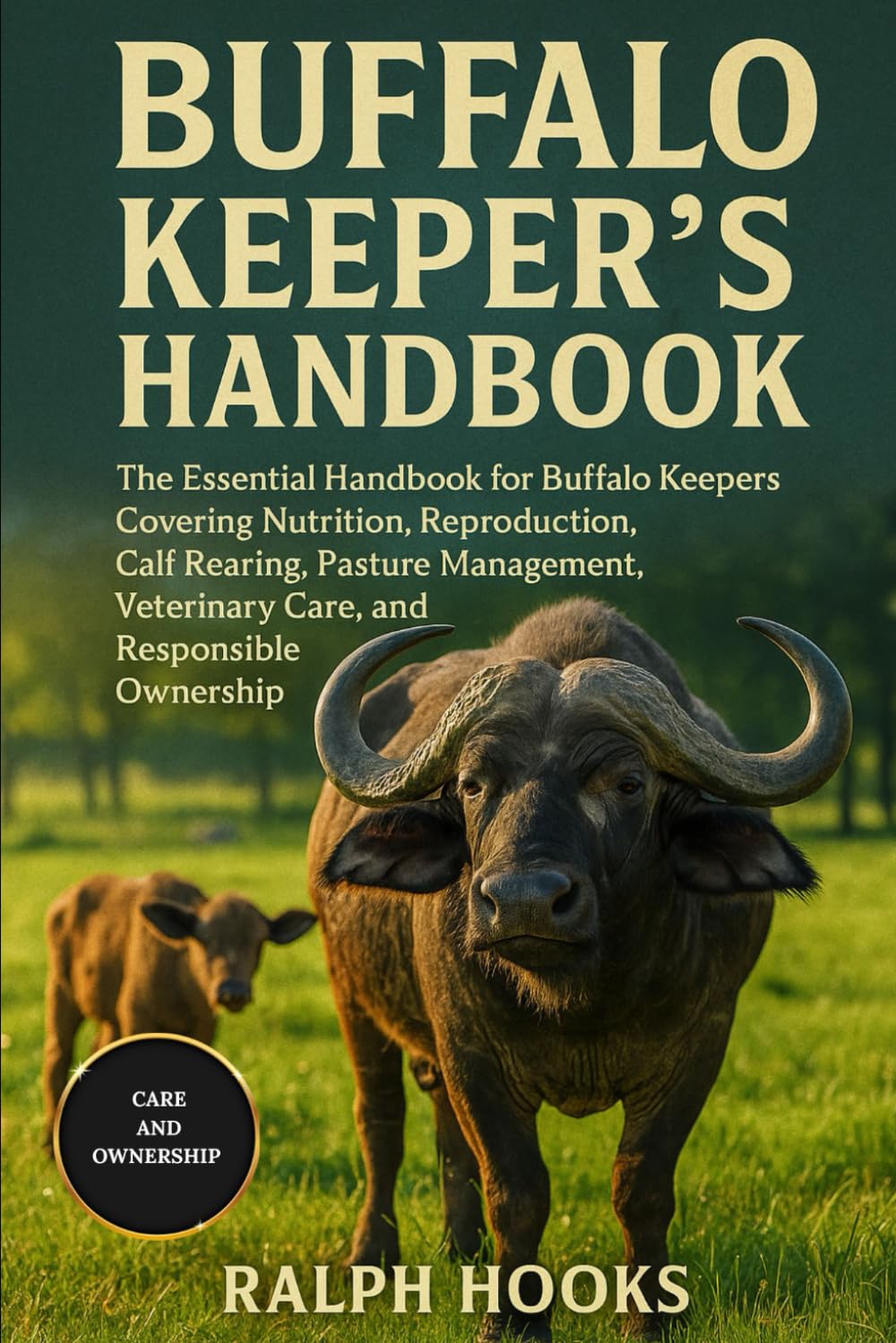 BUFFALO KEEPER'S HANDBOOK: The Essential Handbook for Buffalo Keepers Covering Nutrition, Reproduction, Calf Rearing, Pasture Management, Veterinary Care, and Responsible Ownership