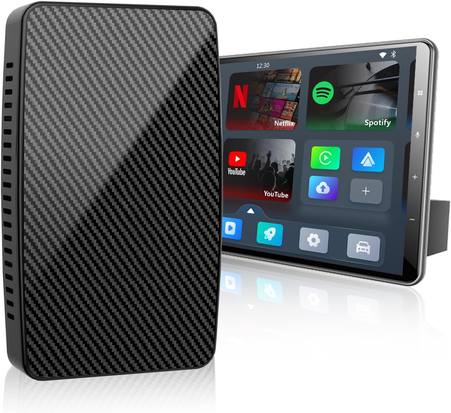 Getpairr AIBox Multimedia Player – Wireless CarPlay, Android Auto, All-in-One