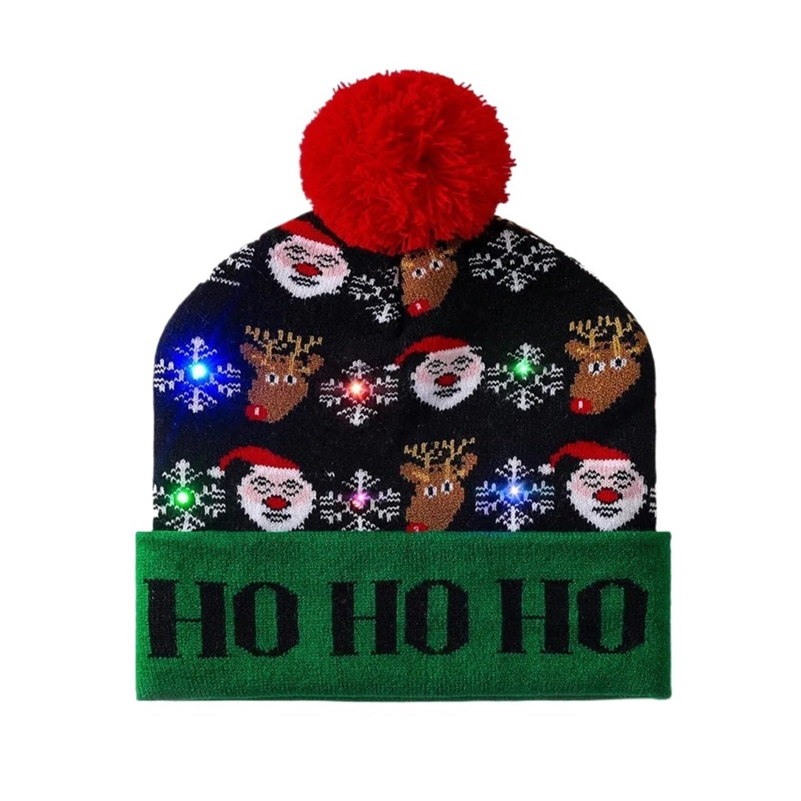 Generico Cappello di Natale di Babbo Natale, Berretto Lavorato a Maglia