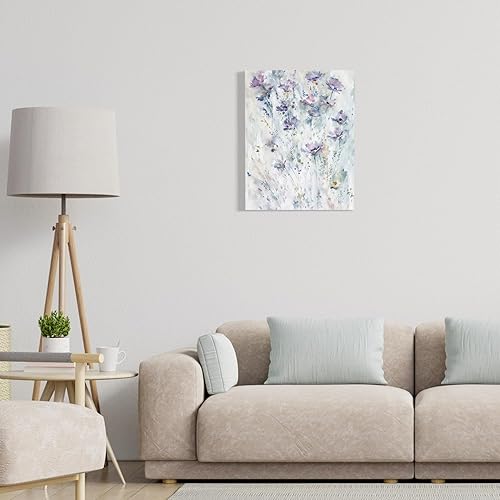 Miniatura 5 de Appalachian Arts Arte de pared abstracto de lavanda de 12 x 16 pulgadas, arte abstracto de pared de baño, decoración estética de habitación, arte de