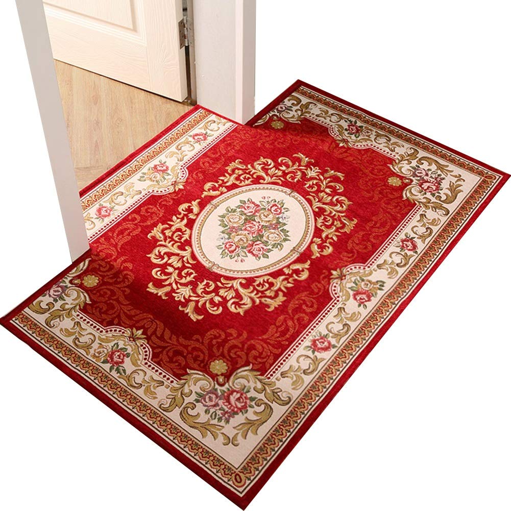 Moquette moderne fleurie paillassons pour entrée et tapis de porte