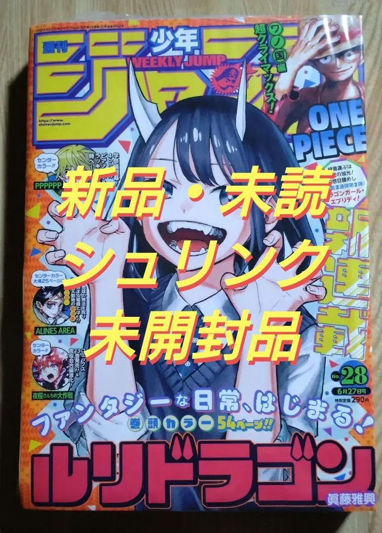Amazon.co.jp: 週刊少年ジャンプ 2022年 28号 ルリドラゴン 新連載号