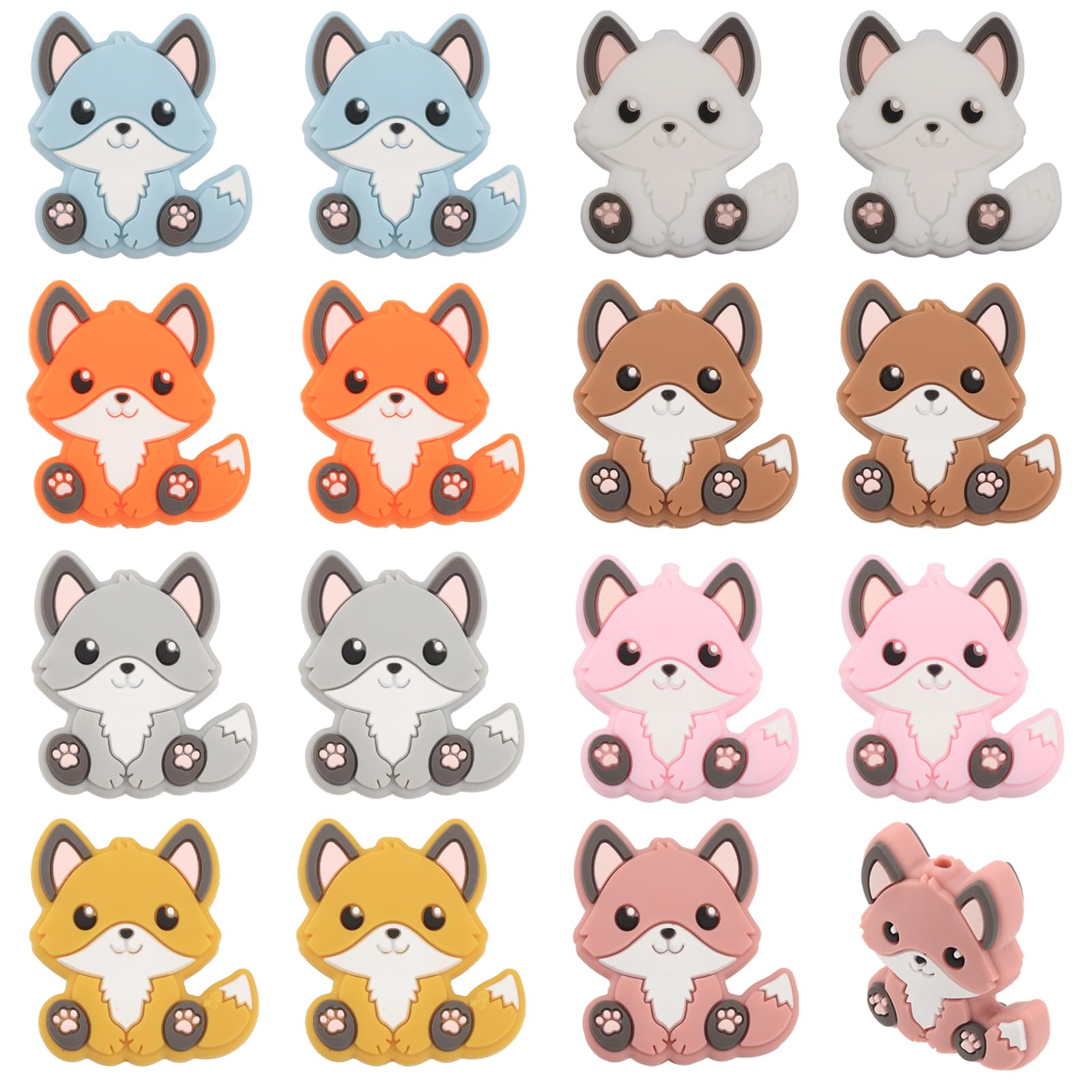 Perles en silicone anti-irritation CHGCRAFT pour créer vos propres colliers et bracelets