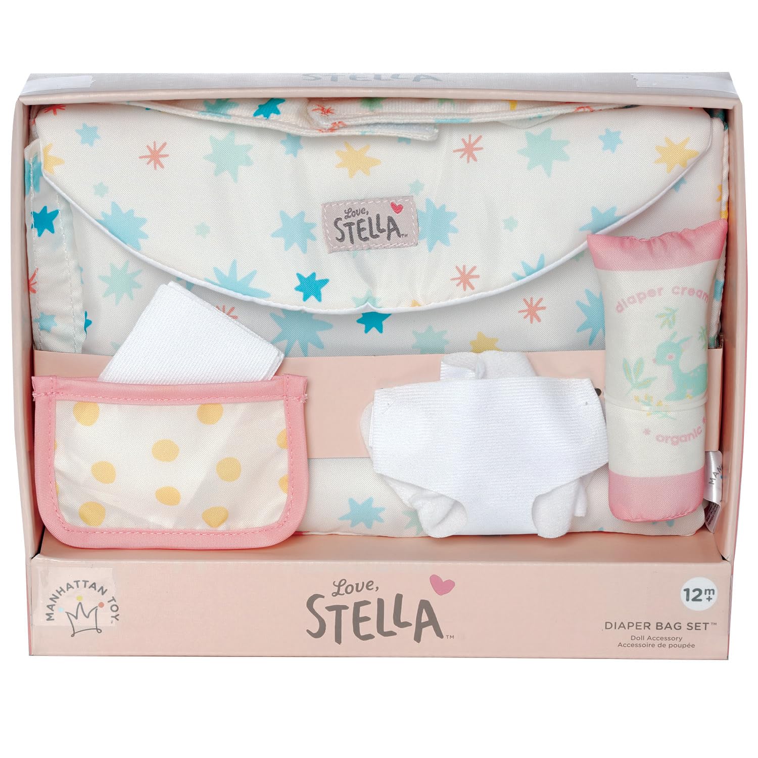 Manhattan Toy Stella Collection - Set di 11 pannolini per bambole, set da 30,48 cm e 38,1 cm