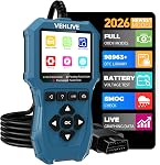OBD2 Scanner Diagnostic Tool, VEHLIVE V880 Check Engine Light Car Code Reader with Reset, Battery Tester, Live Data, Freeze Frame, I/M Readiness, Car Scanner Diagnostic Tool for OBDII Car After 1996