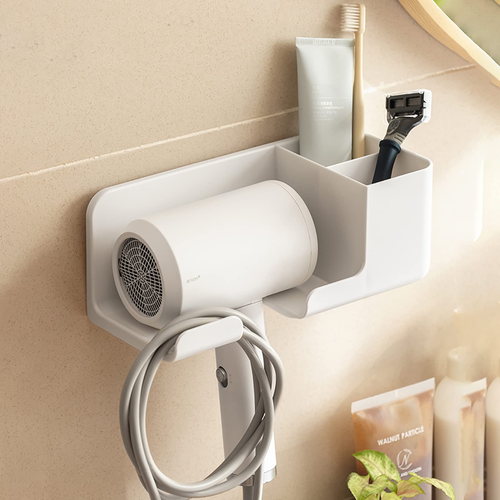 Organiseur et rangement pour accessoires de cheveux pour une salle de bain zen