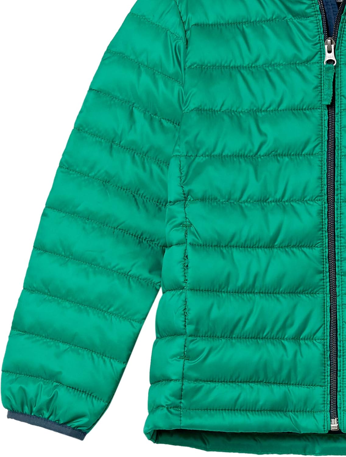  Essentials Boys and Toddlers' Light-Weight Water-Resistant Packable Hooded Puffer Coat : Clothing, Shoes & Jewelry