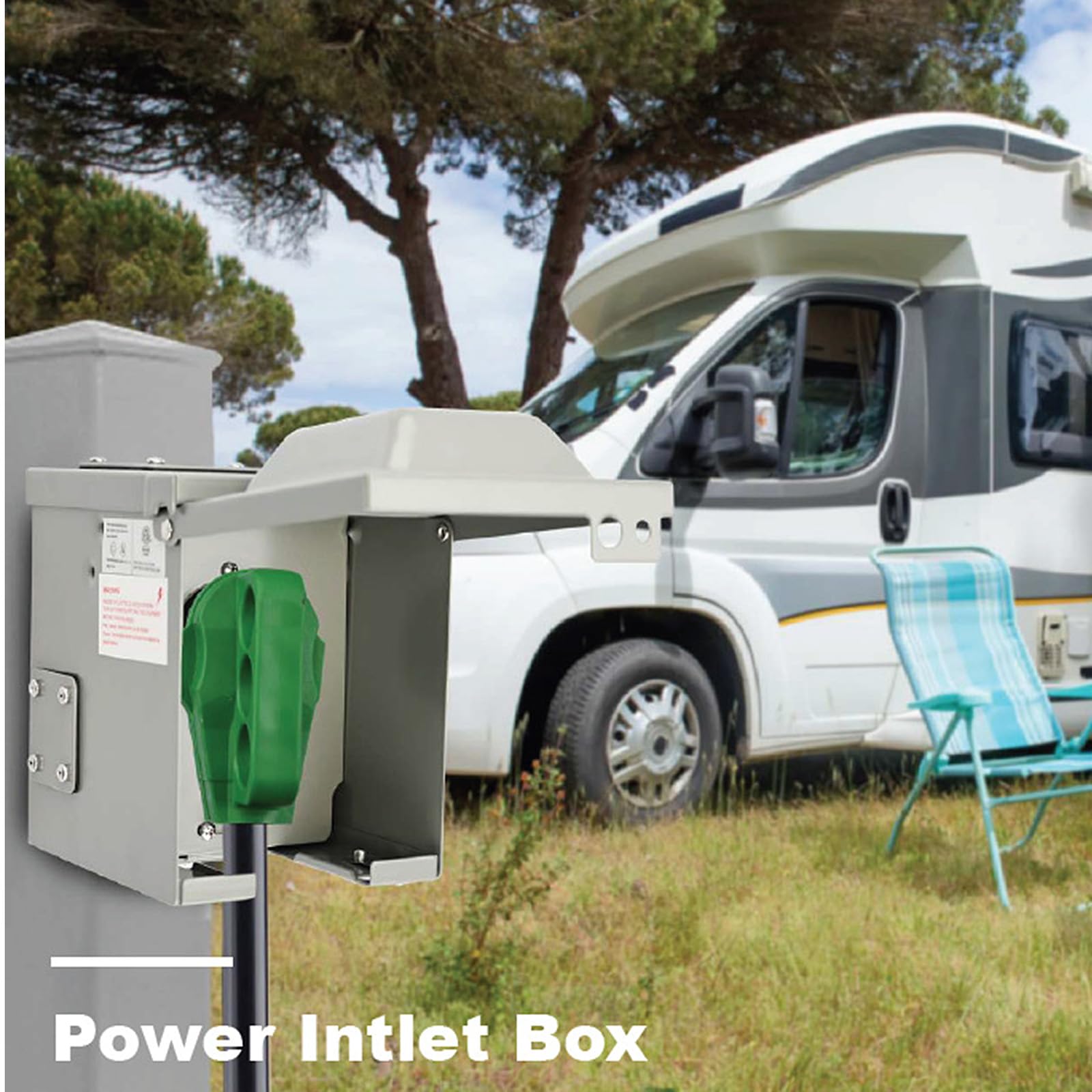 ordinarYone 50 A Wohnmobil-Campingplatz-Stromeinlass-Ladung bietet schnelles Aufladen der Batterie für schnelle Umdrehung auf langen Zeiten