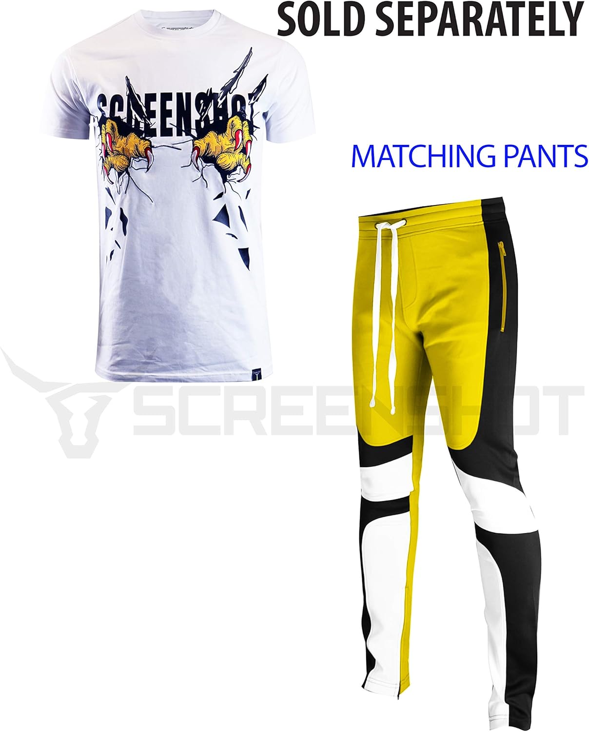 Screenshotbrand Mens Streetwear Fashion Premium Urban Tee - NYC Street Fashion Urbanwear Longline Print T-Shirt - Image 4