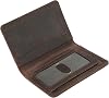 SparkMark Travel Accessories - Bi-Fold Wallet 2.0 Dark Brown