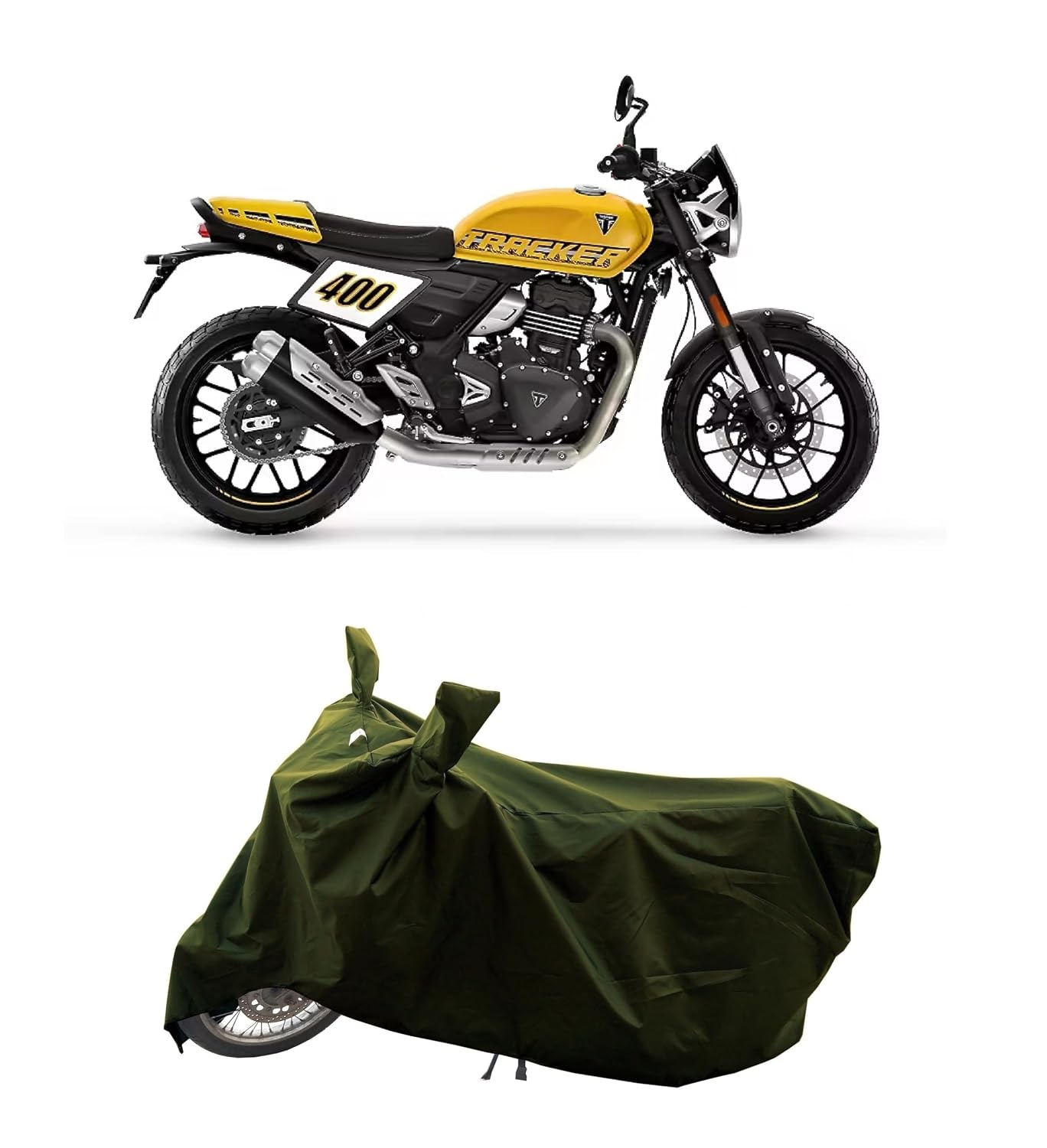 ROMEIZ All Season Protection Bike Cover for New Triumph Tracker 400 Bike Cover with Water-Resistant and Dust Proof Premium... - Review, Price and Buying Guide