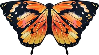 Kids Fairy Butterfly Wings Costume for Girls Dress-Up Toys
