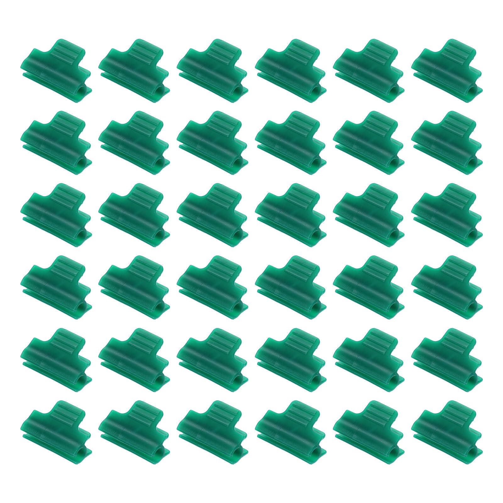 Clips de barra para red de sombreado uxcell, 40 abrazaderas para cubiertas de filas de jardín