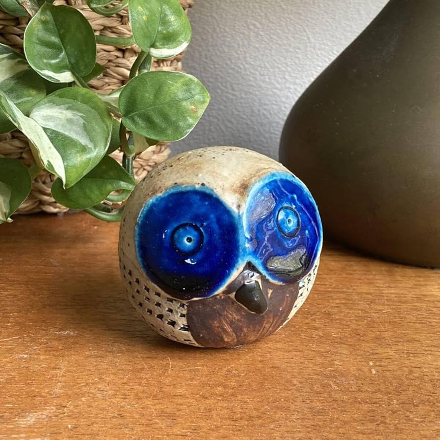 ロールストランド/　フクロウのオブジェ（大）　北欧ヴィンテージ RORSTRAND/ロールストランド/ Inger Persson /インガー