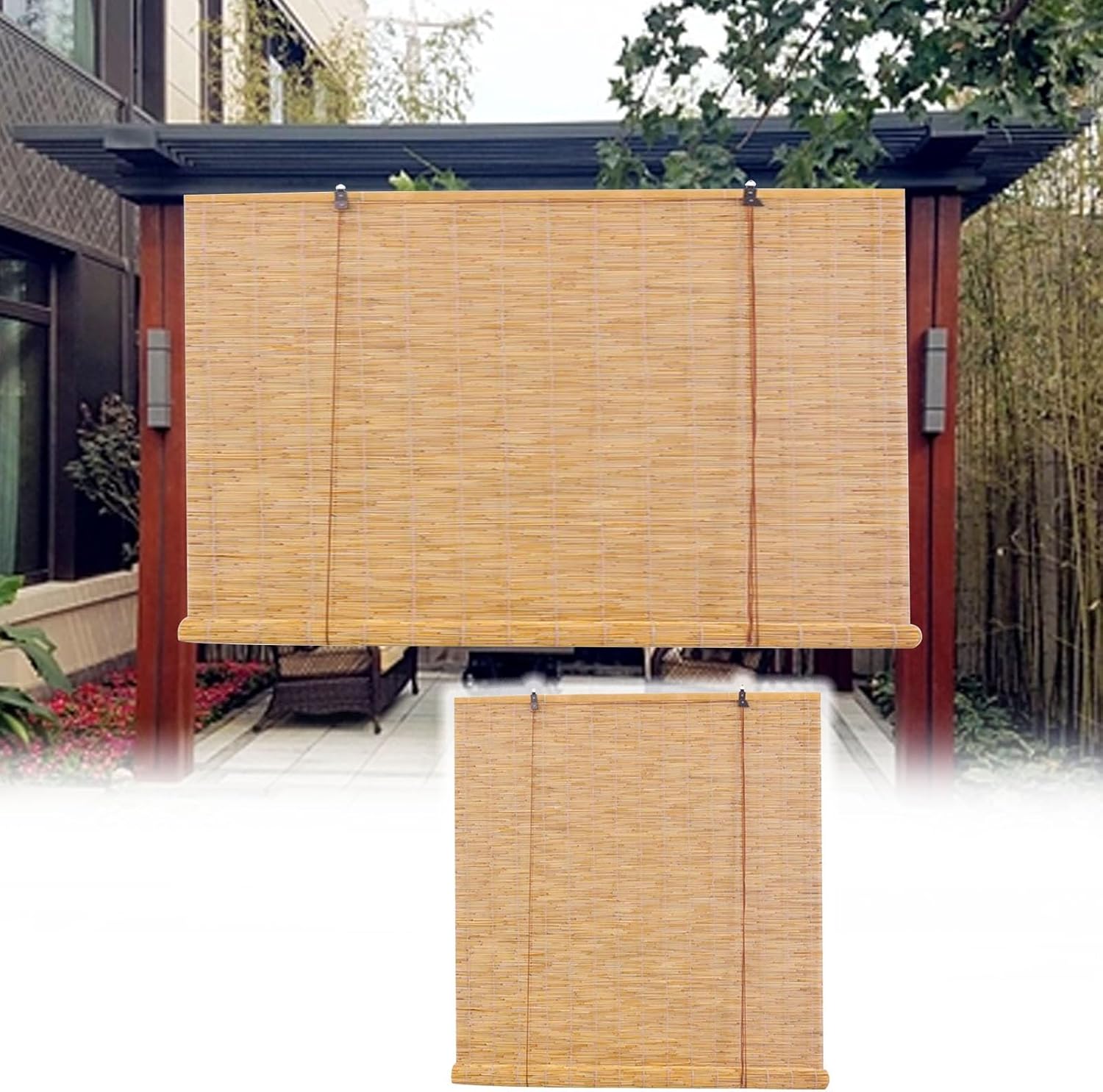 Bamboo Blinds for Outdoor Patio Reed Blinds Patio Shades