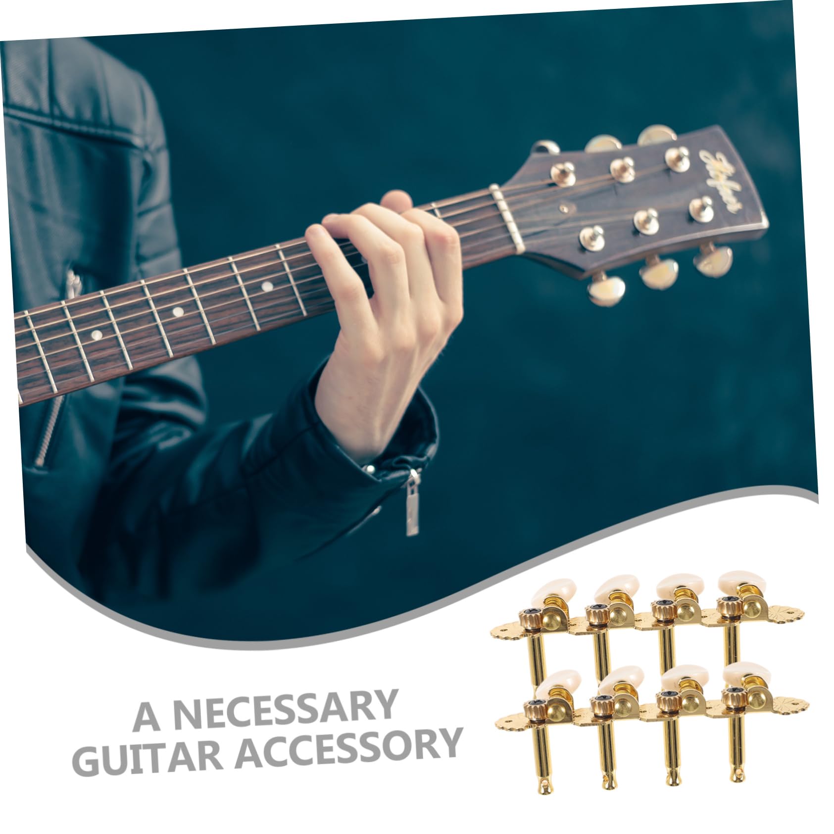 SUPVOX Guitar Tuning Keys Metal Guitar Tuning Pegs for Instrument Accessories Parts