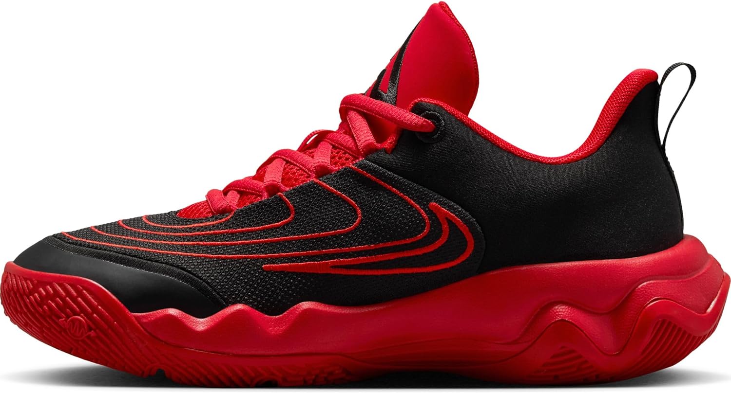 Giannis Immortality 4 Big Kids' Basketball Shoes (FZ6734-005, Black/University Red/Team Red) - Image 9
