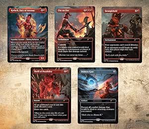 MTG Secret Lair: Karlach's Rage Non-Foil Edition - Baldur's Gate Magic Cards