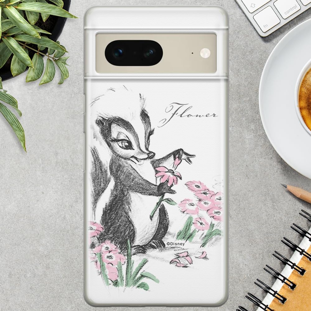 ERT GROUP Mobile Phone case for Google Pixel 7 Original and Officially Licensed Disney Pattern Pepe Le Pew 001 optimally adapted to The Shape of The Mobile Phone, case Made of TPU