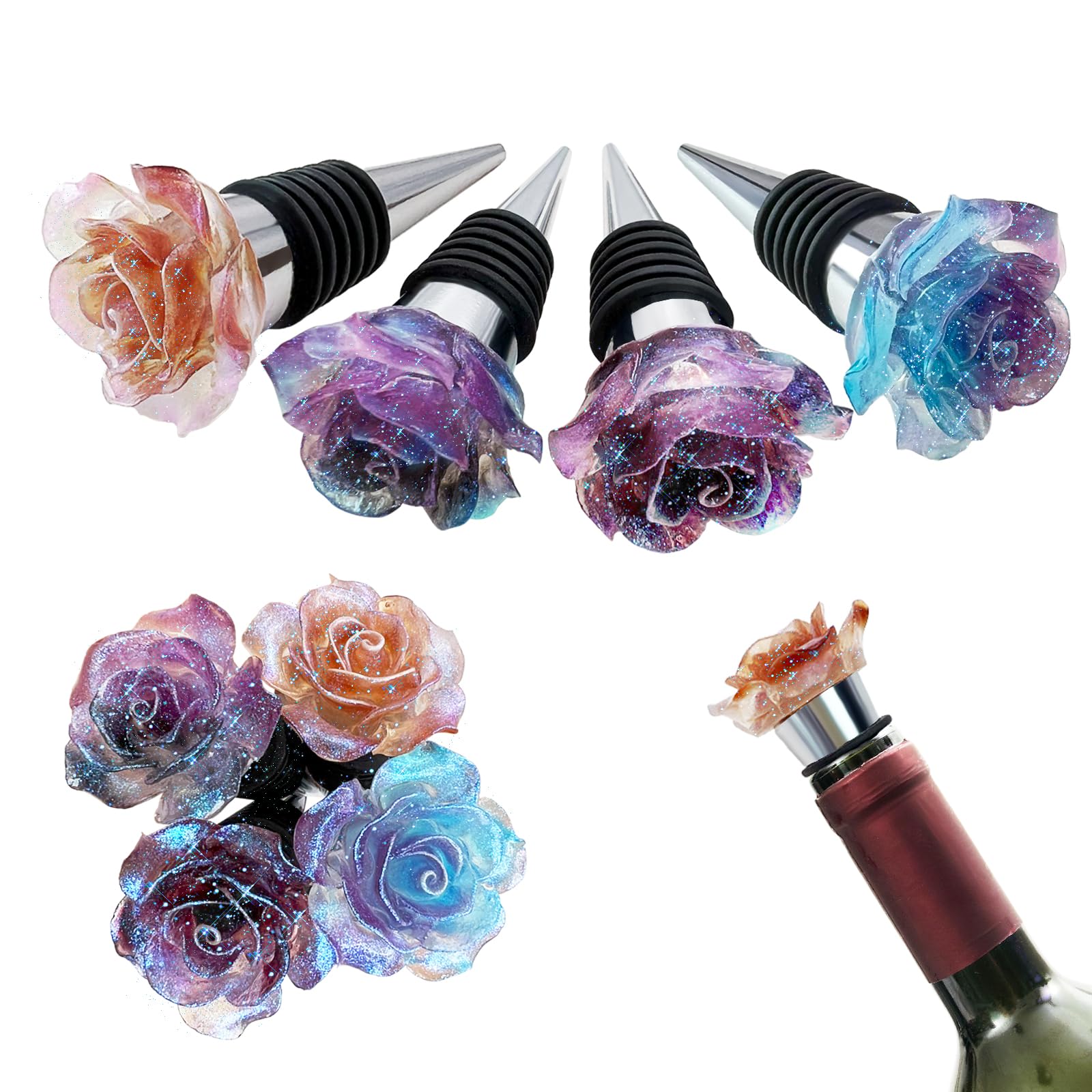 Stop-vins en alliage Daily Treasures pour éviter l'oxydation et conserver vos bouteilles