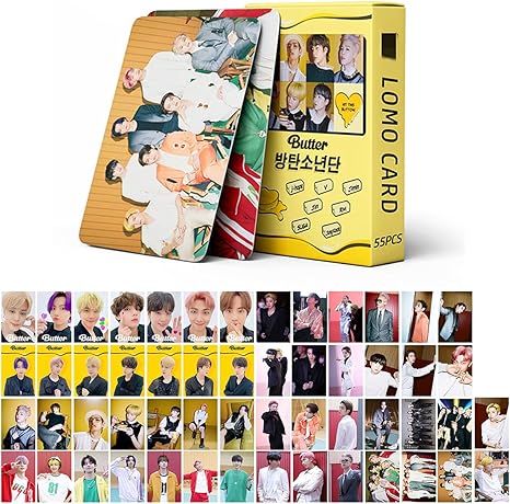 Amazon Co Jp Fantasyon 54枚 Bts はがき ポストカード 写真集 人気 ギフト はがき ポストカード 韓流 応援グッズ Butter Personaニューアルバム 写真 はがき フォトカードセット 人気 ギフト 黄色butter 文房具 オフィス用品