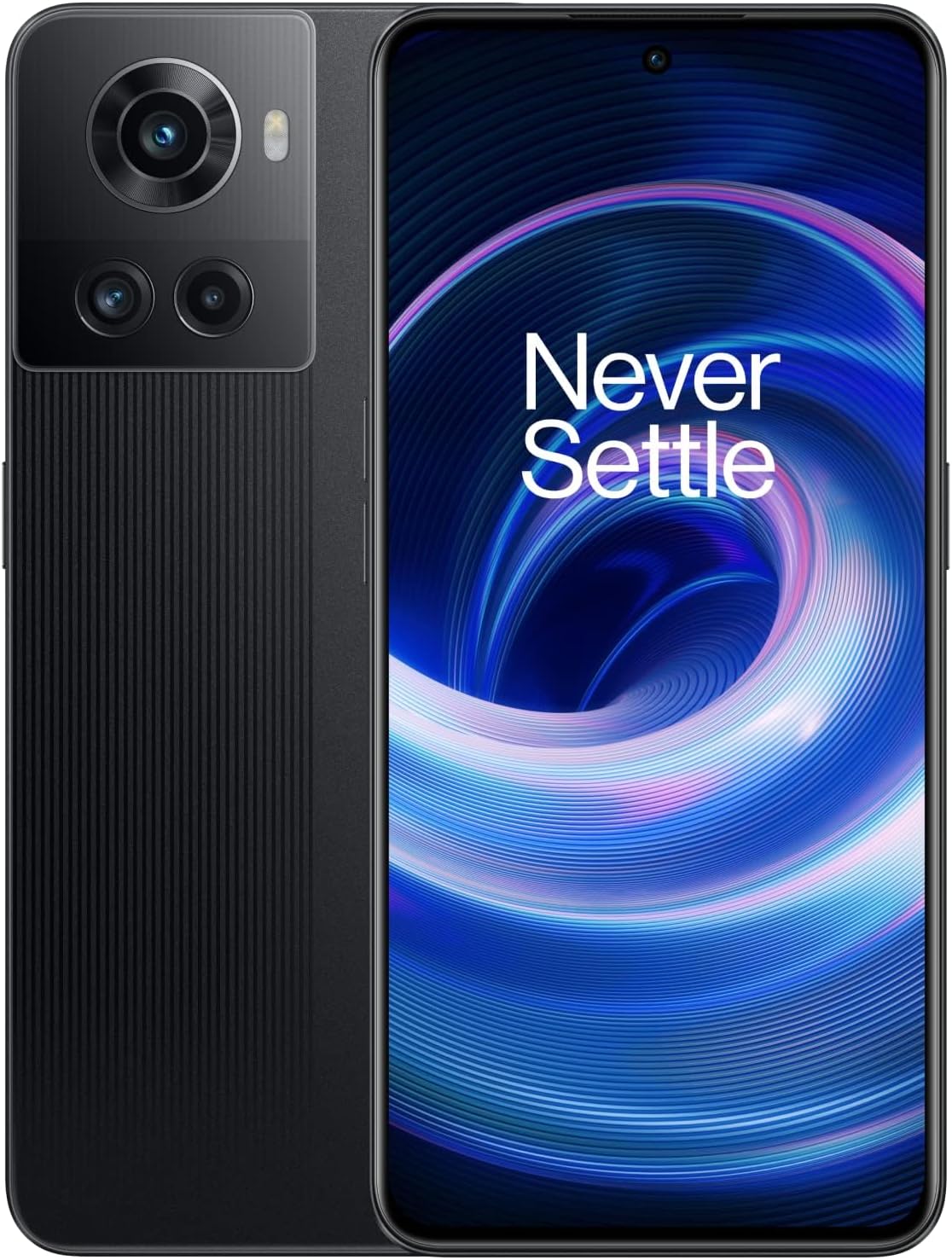 OnePlus 10R 80W Dual-SIM 256GB ROM + 12GB RAM (GSM Only | No CDMA) Factory Unlocked 5G Smartphone (Sierra Black)-International Version